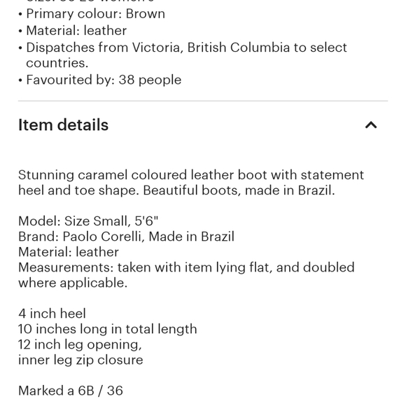 Vintage Heeled Cowboy Boots - Picture 6 of 6